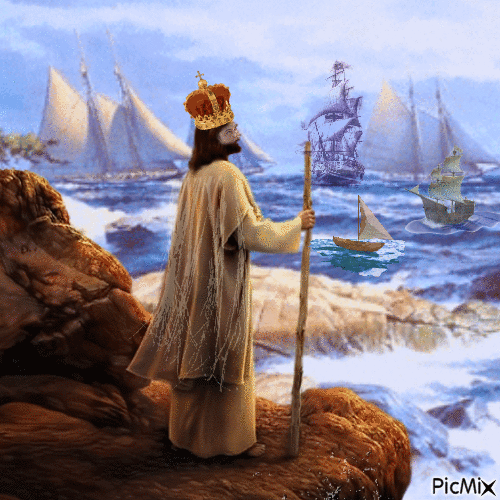 Our help crossing the sea. - GIF animate gratis