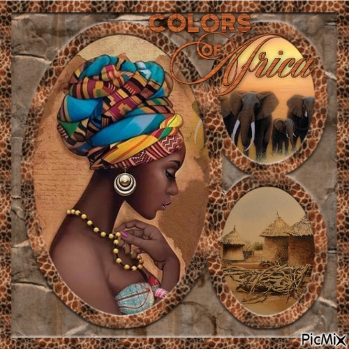 Colors of Africa - ücretsiz png