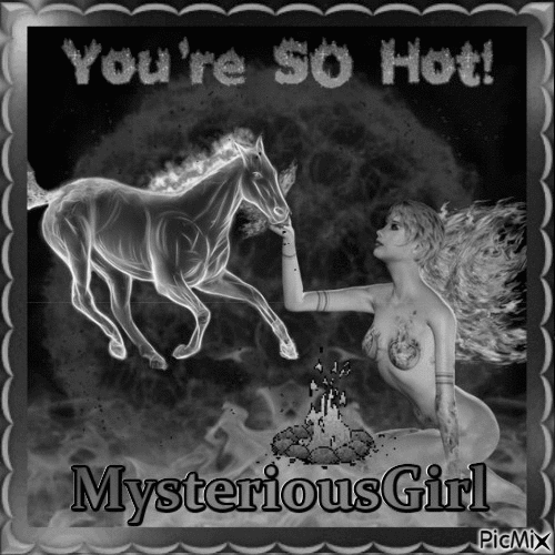 MysteriousGirl - Ingyenes animált GIF
