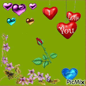 I Love you - Ingyenes animált GIF