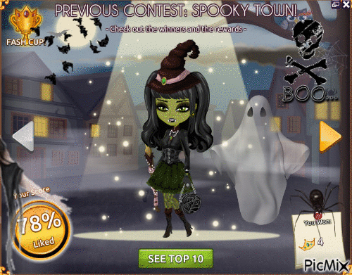 Spooky Town - Безплатен анимиран GIF