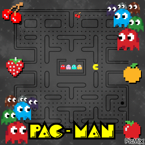 Pac-Man - 免费动画 GIF