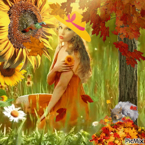 autumn - Bezmaksas animēts GIF