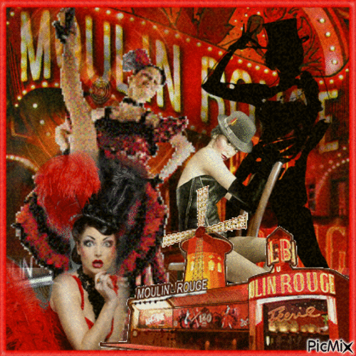 Moulin rouge - Gratis geanimeerde GIF