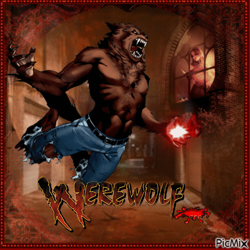 werewolf - Бесплатный анимированный гифка