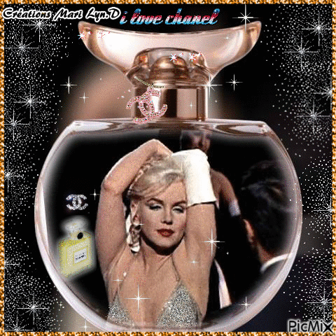 C COMME CHANEL/MARILYN - Free animated GIF