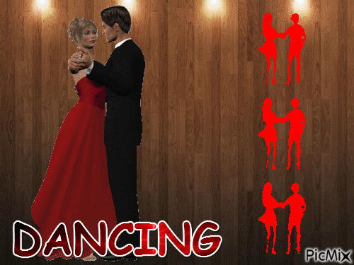 DANCING - Бесплатный анимированный гифка