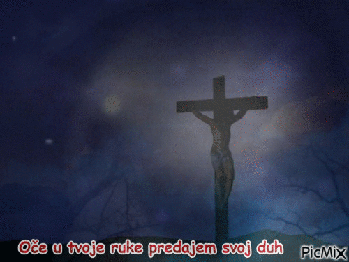 Isus umire za naš na Križu - Besplatni animirani GIF