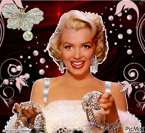 Marilyn - Ilmainen animoitu GIF