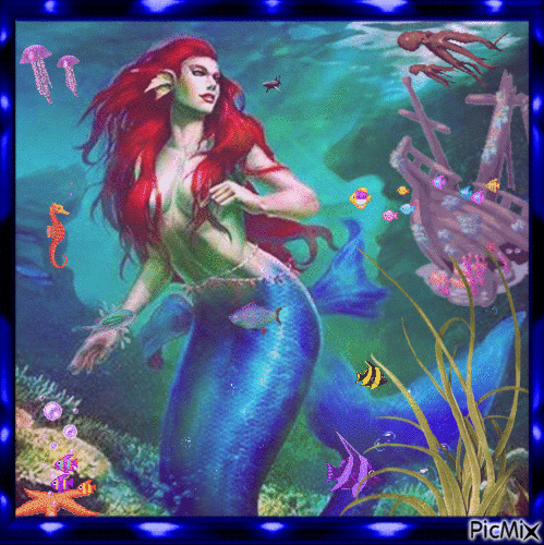 Mermaid - Безплатен анимиран GIF
