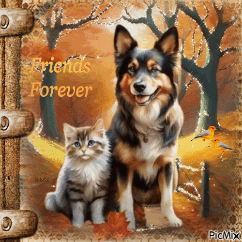 Friends Forever - Animovaný GIF zadarmo
