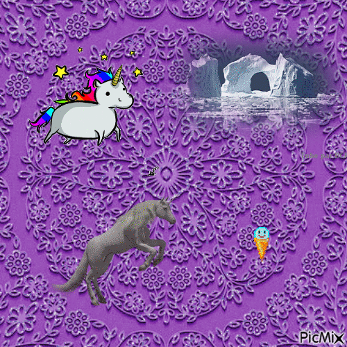 unicorn - Zdarma animovaný GIF