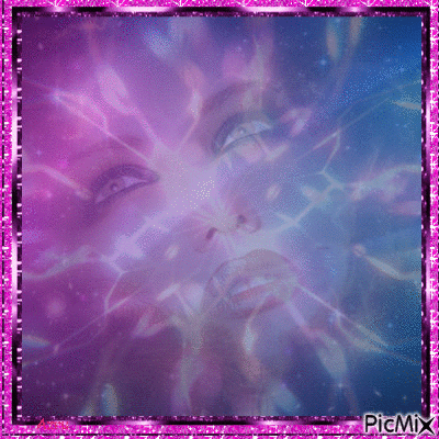 Rose et violet - Δωρεάν κινούμενο GIF
