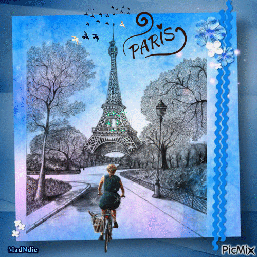 Paris - Gratis animerad GIF