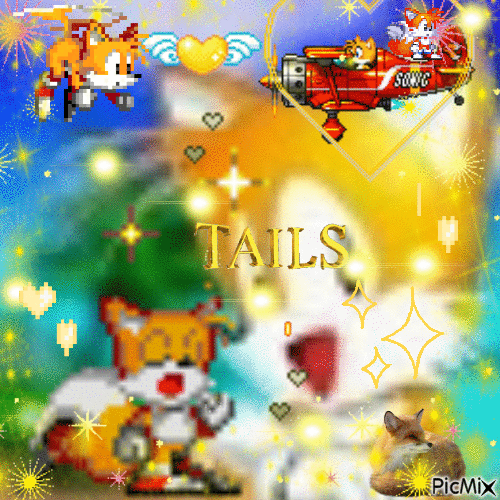 Tails - GIF animé gratuit