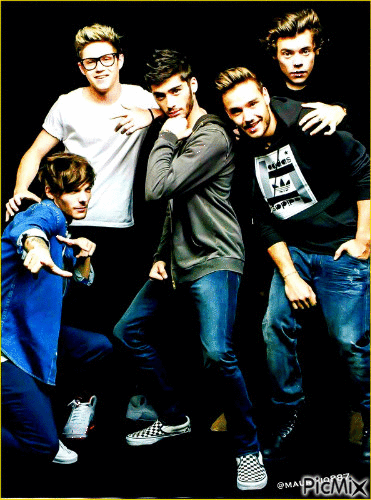 Les One Direction <3 - Δωρεάν κινούμενο GIF