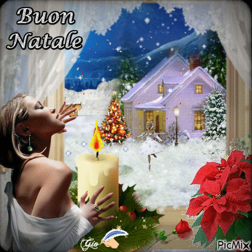 Buon Natale - Free animated GIF