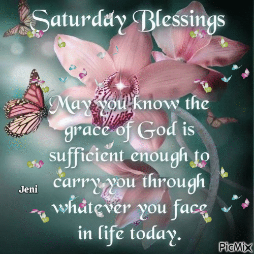 Saturday blessings - Free animated GIF
