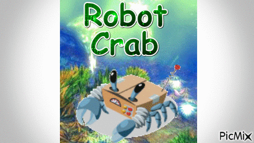 Robot Crab - Free animated GIF