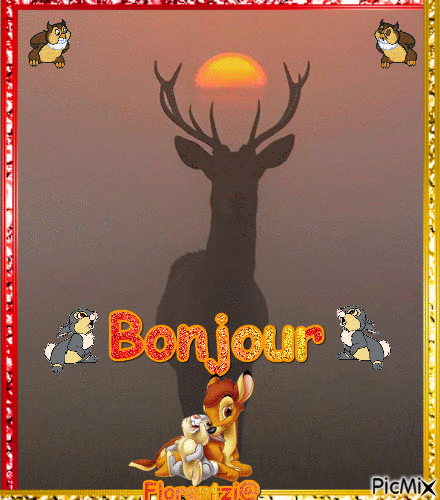 Bonjour 2 - 無料のアニメーション GIF