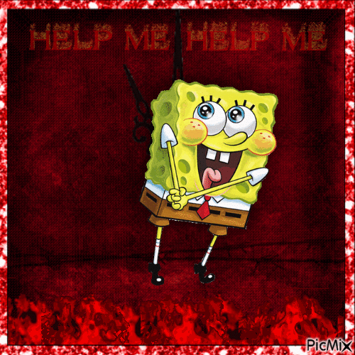 You Can't Stay Innocent Forever, Spongebob! - Animovaný GIF zadarmo