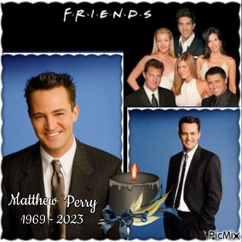 Hommage à Matthew Perry ( Chandler ) - gratis png