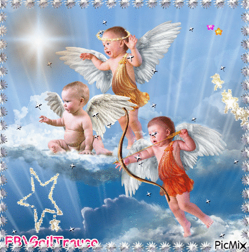 Angels Watching over You - GIF animasi gratis