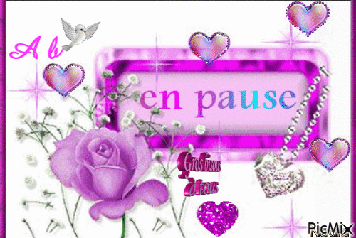 en pause - Free animated GIF