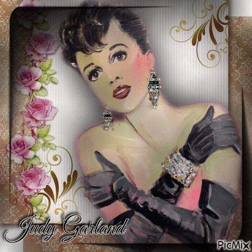 Judy Garland,Art - 免费动画 GIF