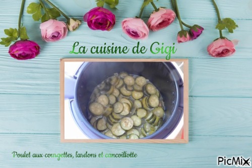 Poulet aux courgettes, lardons et cancoillotte - δωρεάν png