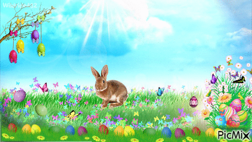 Easter Time - GIF animasi gratis