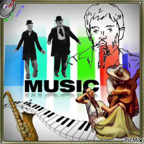 Müzik - Bezmaksas animēts GIF