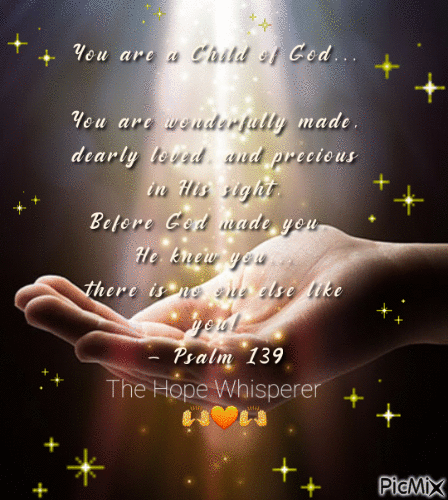You are a Child of God - Free animated GIF