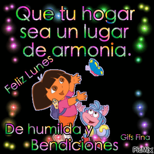 Feliz Lunes. - Free animated GIF