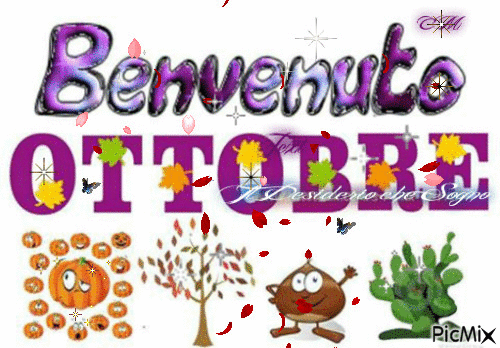 BENVENUTO - Zdarma animovaný GIF