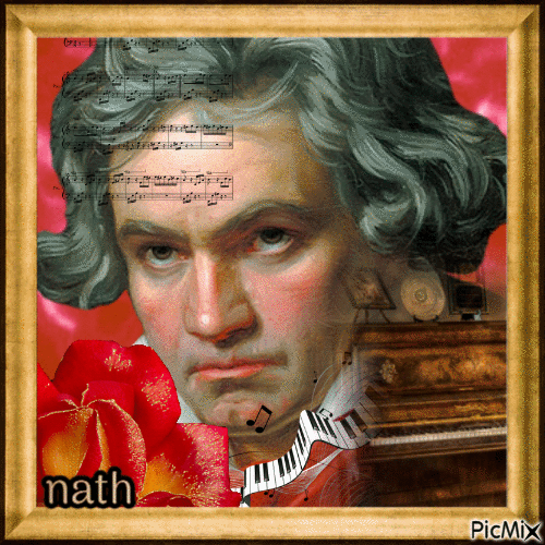 Beethoven - Безплатен анимиран GIF