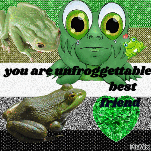 YOU ARE UNFROGGETABLE - Darmowy animowany GIF