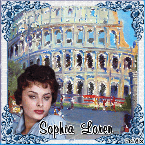 SOPHIA LOREN - 免费动画 GIF