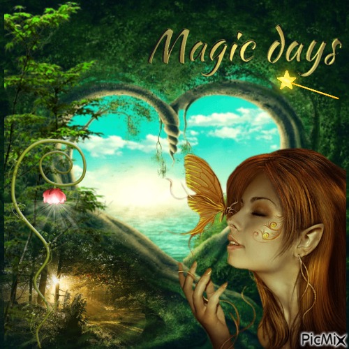 Magic days - bezmaksas png