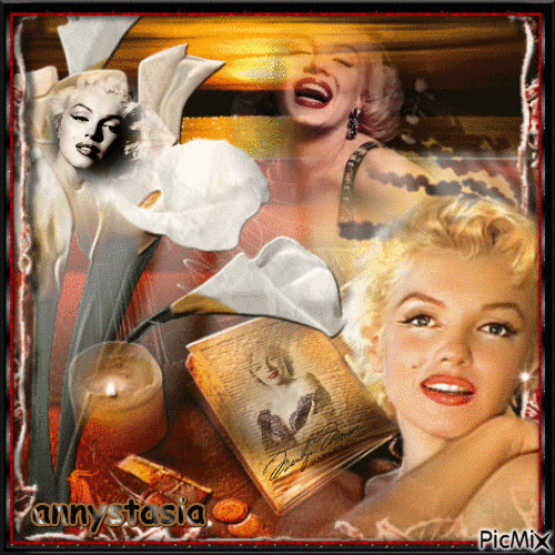 Merveilleuse Marilyn - Besplatni animirani GIF