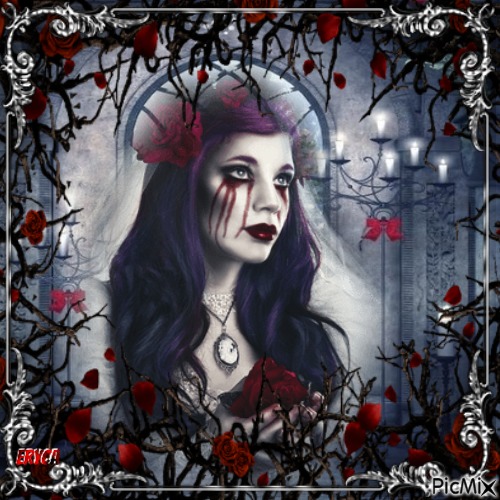Femme  gothique - PNG gratuit