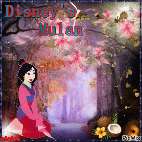 Disney's Mulan - GIF animé gratuit