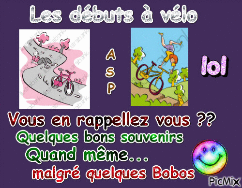 Le vélo - Бесплатни анимирани ГИФ