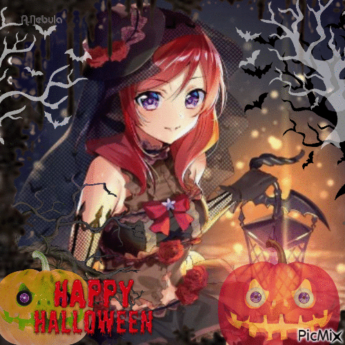 Halloween - Manga-contest - Animovaný GIF zadarmo
