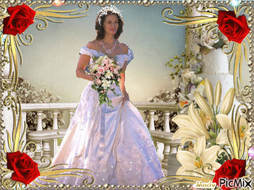 Star en mariée Julia Roberts - Zdarma animovaný GIF