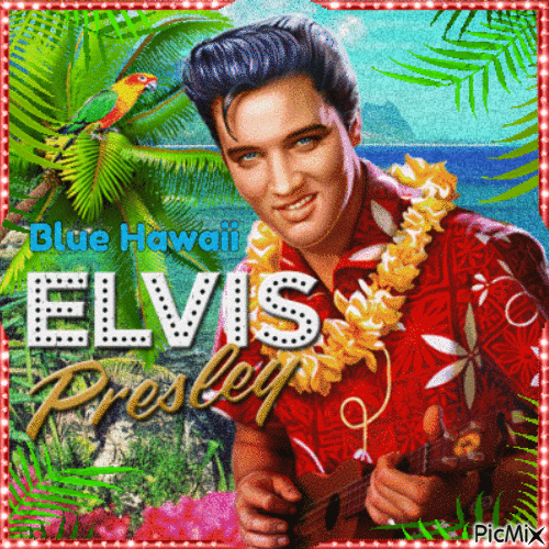 Elvis Presley Music - Zdarma animovaný GIF