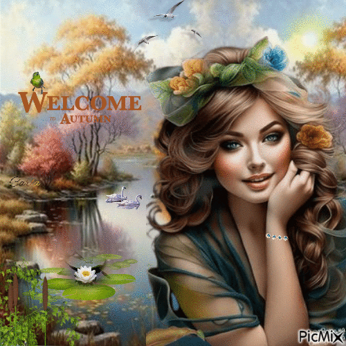 Welcome Autumn - Бесплатни анимирани ГИФ