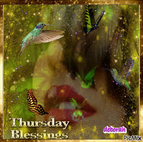 Thursdays Blessings - Бесплатный анимированный гифка
