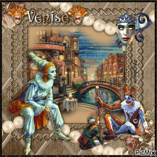 Carnaval de Venise - Gratis geanimeerde GIF