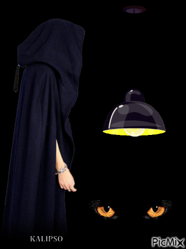 Black Cat - Ilmainen animoitu GIF